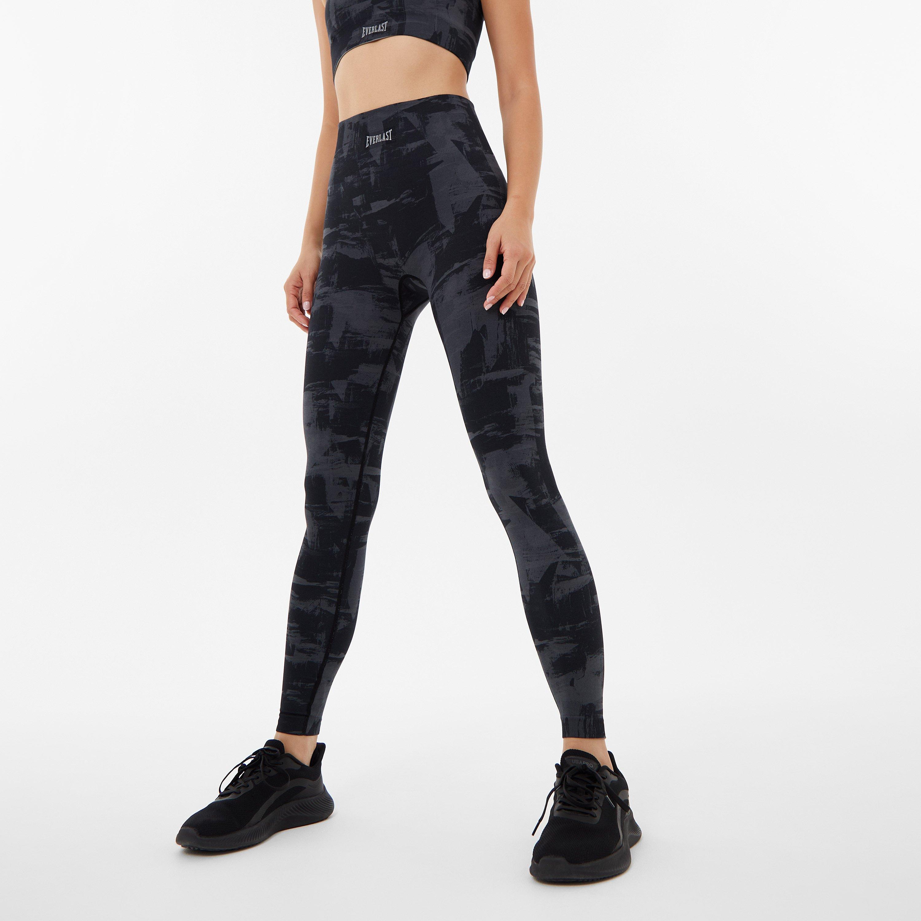 Estampado de camuflaje geo - Everlast - Women's Performance Gym Leggings - 1