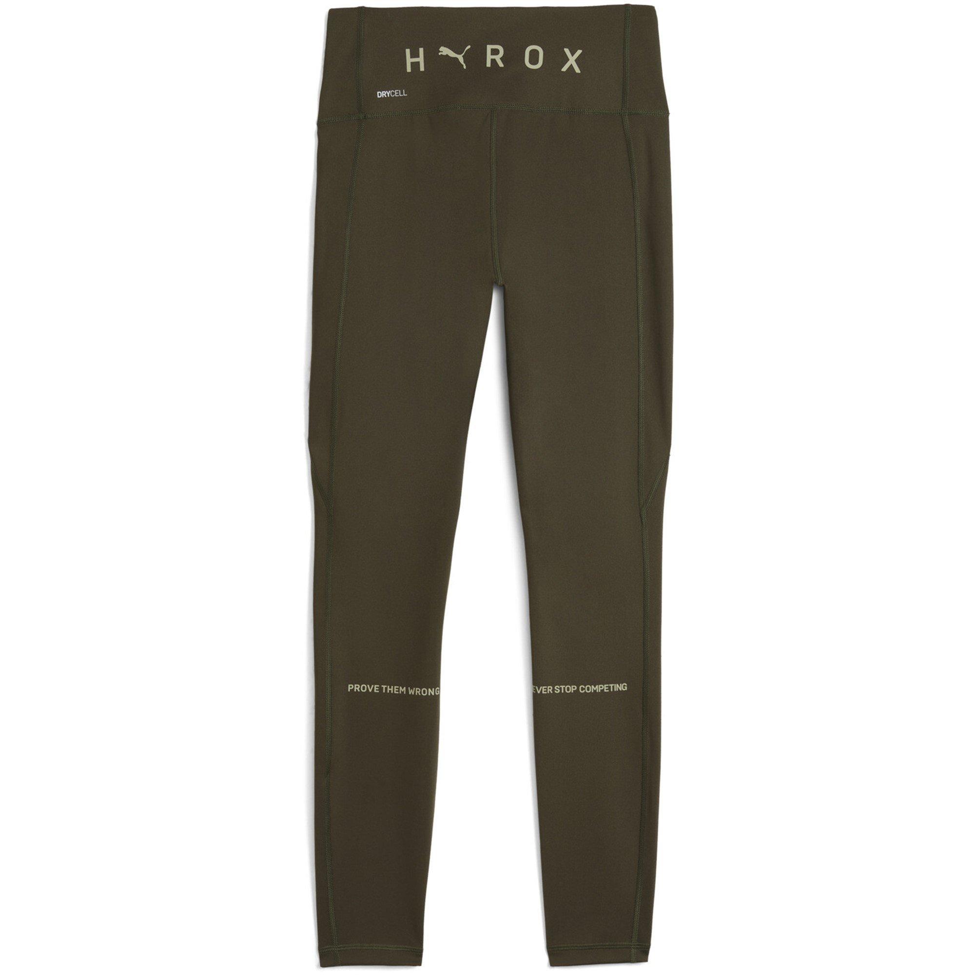 Dark Olive - Puma - Women's Hyrox Performance Gym Leggings - 2