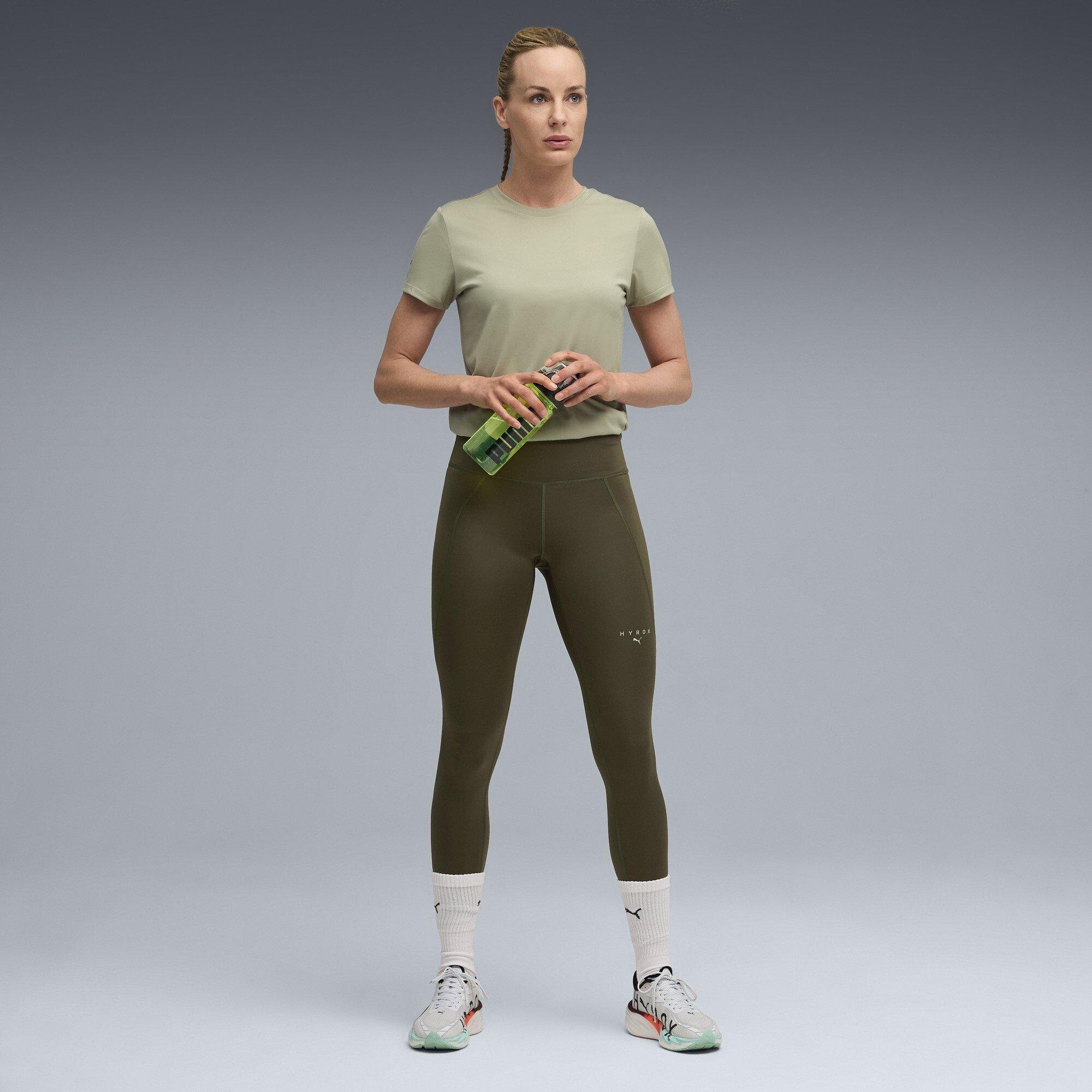 Dark Olive - Puma - Women's Hyrox Performance Gym Leggings - 7