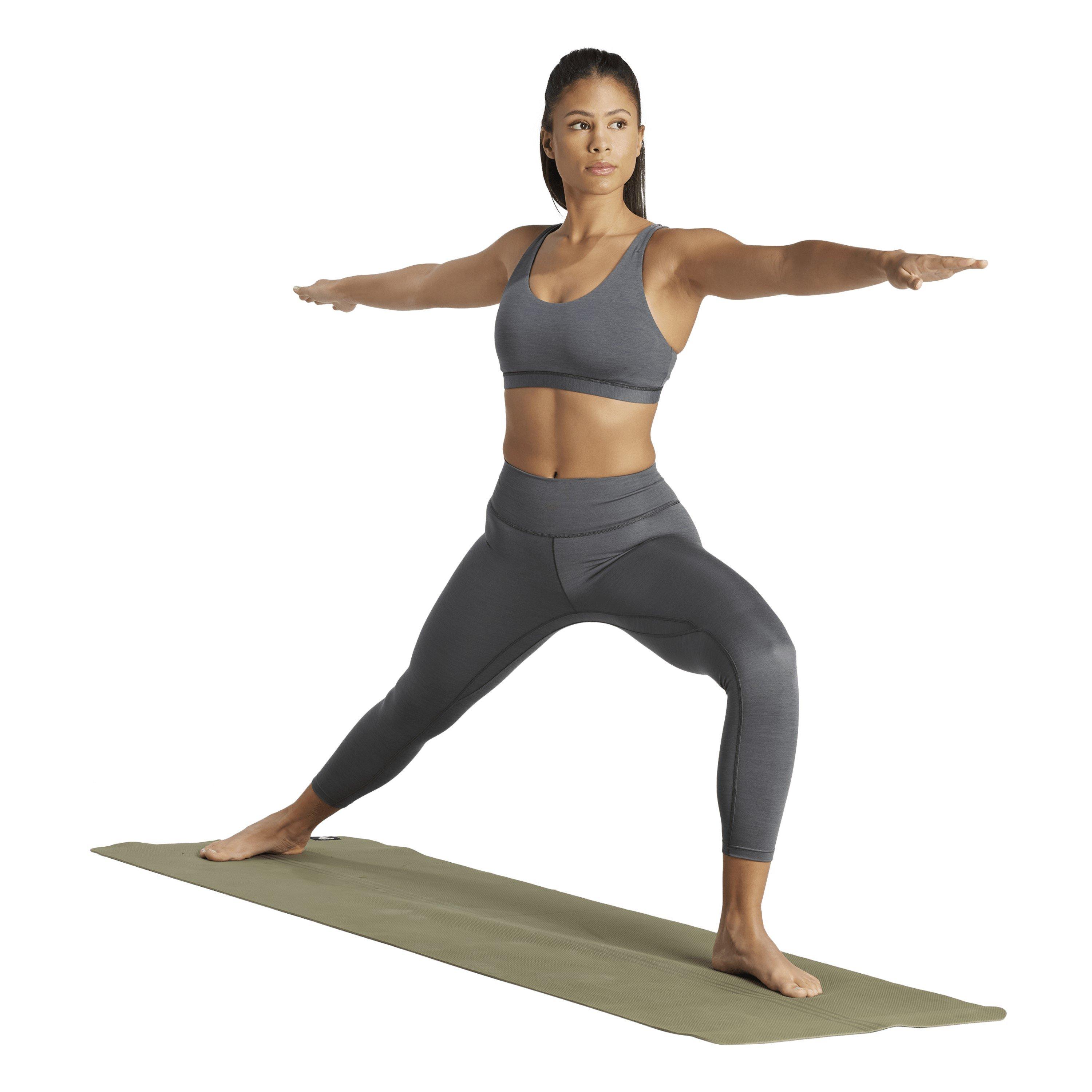 Gris oscuro. - adidas - All Me 7/8 Performance Gym Leggings - 6