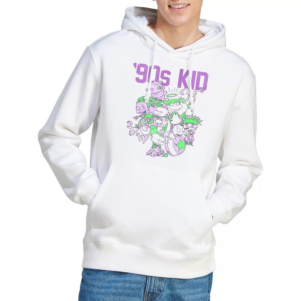 White - Nickelodeon - Nickelodeon 90S 90S Kid Hoddie White - 1