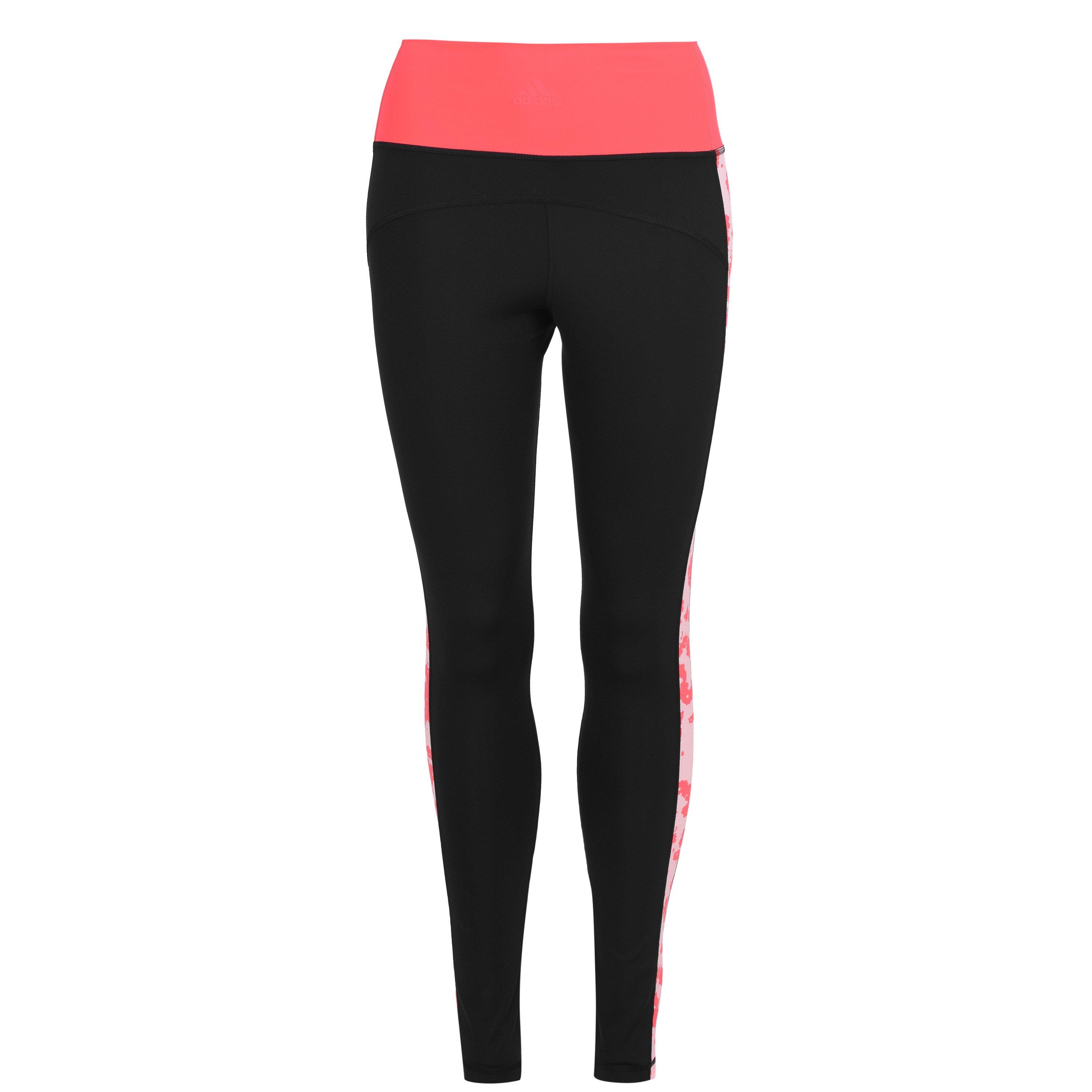 Black - adidas - Highrise Performance Tights Ladies - 1