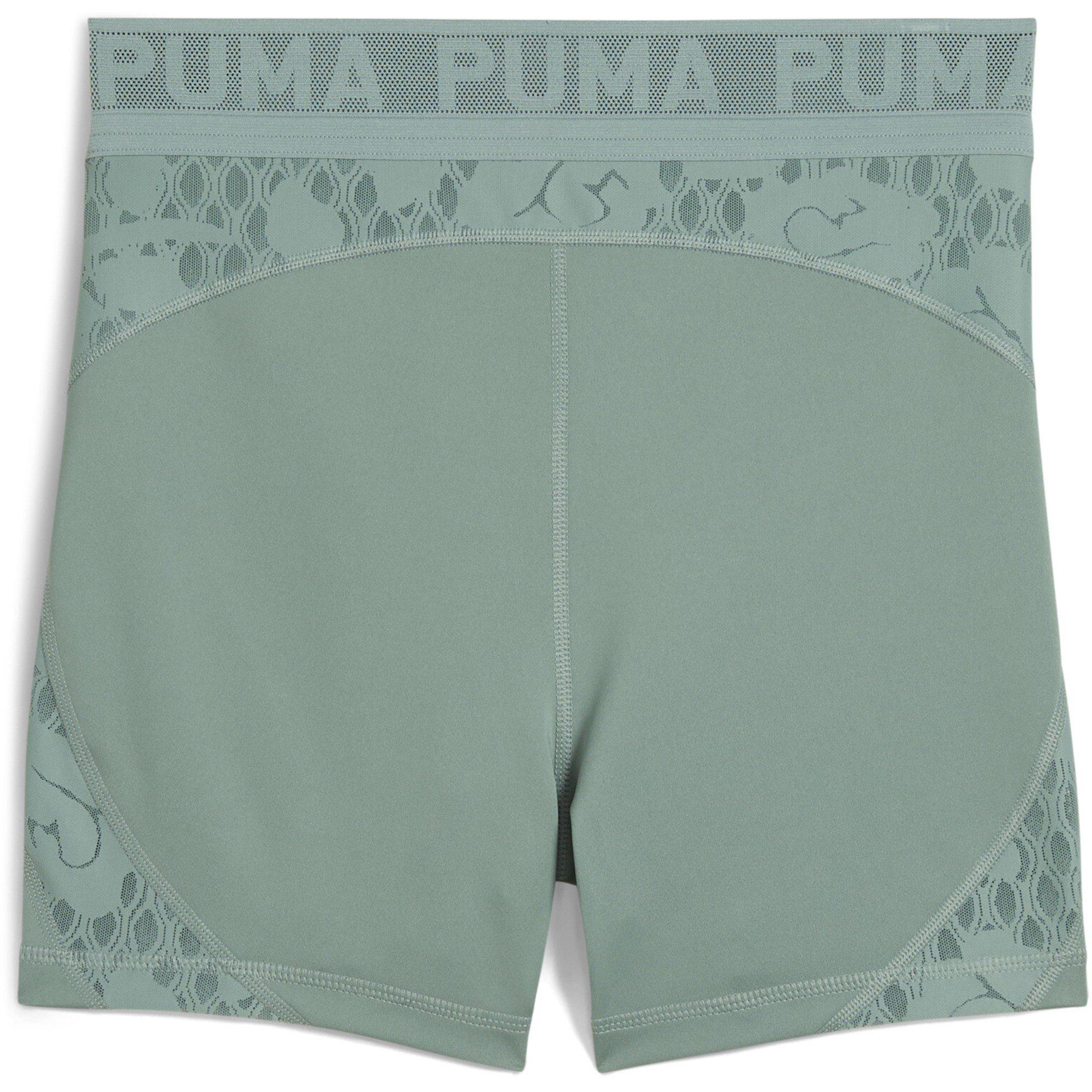 Grey - Puma - LACE High-Waisted 5 Inch Womens Short Tights - 2