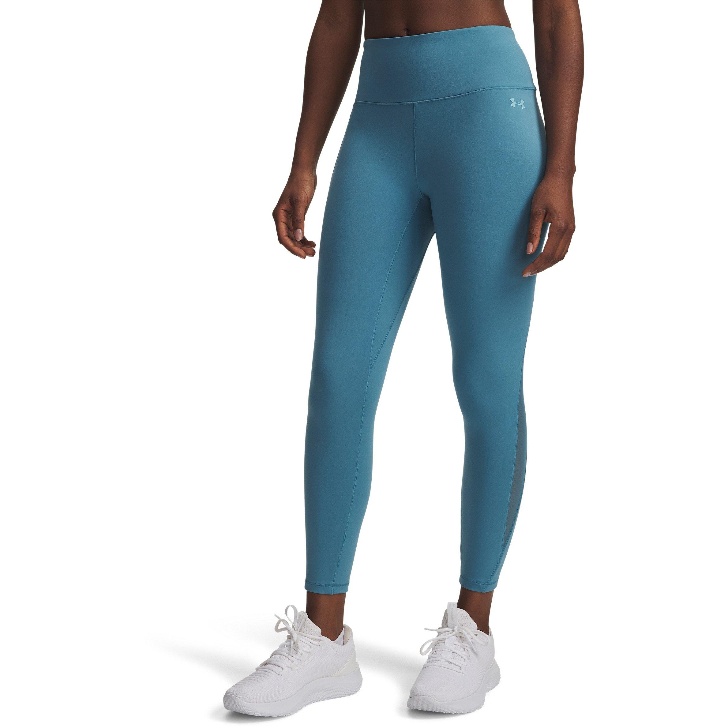 Bleu - Under Armour - Under Armour Motion Mesh Ankle Legging Gym Womens - 1