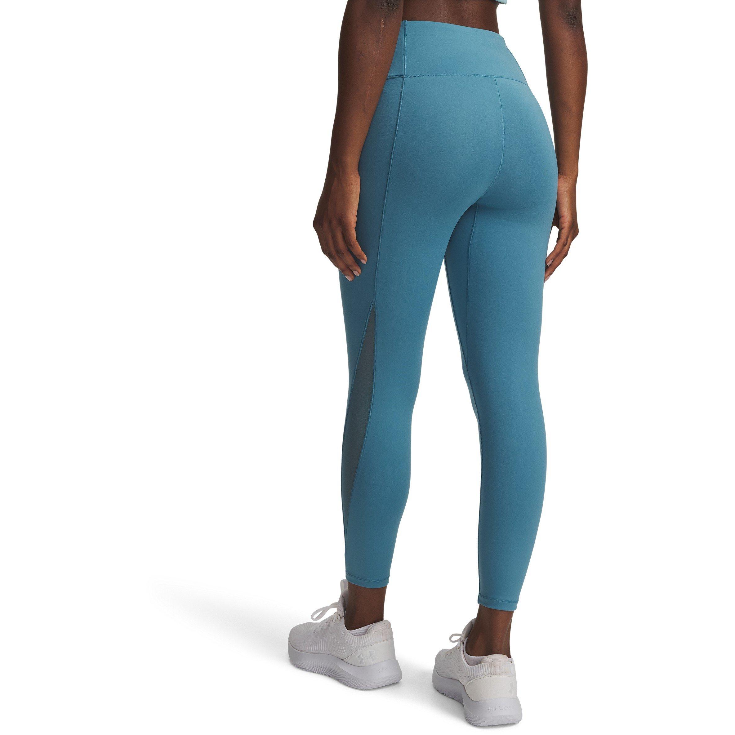 Bleu - Under Armour - Under Armour Motion Mesh Ankle Legging Gym Womens - 2