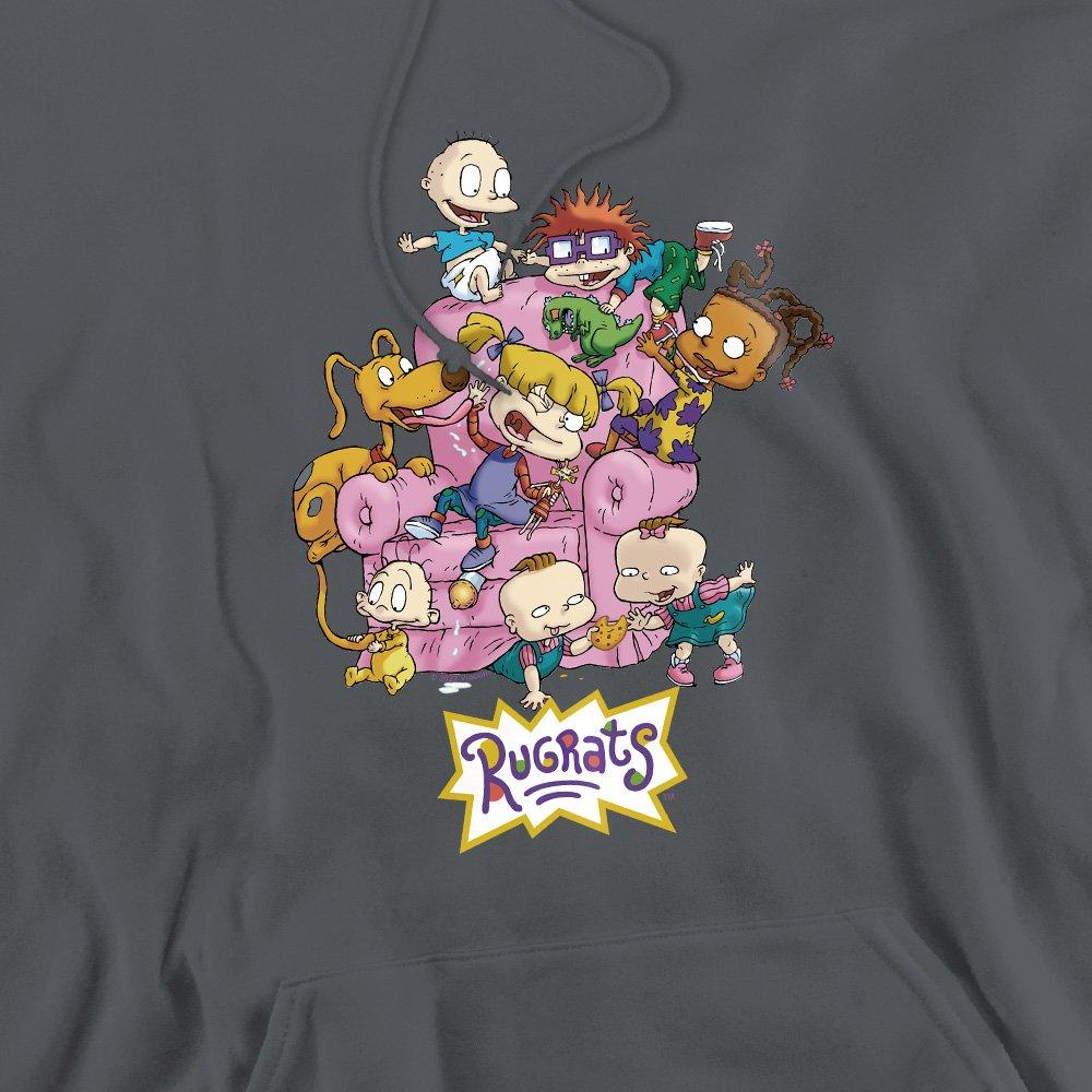 Charcoal - Nickelodeon - Rugrats Rugrats Chair Hoodie Charcoal - 2