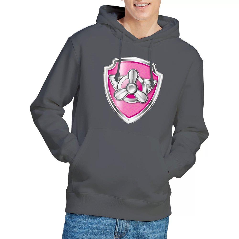 Charcoal - Paw Patrol - Paw Patrol Skye Badge Hoddie Charcoal - 1