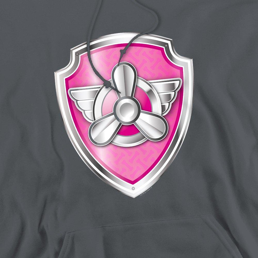 Charcoal - Paw Patrol - Paw Patrol Skye Badge Hoddie Charcoal - 2