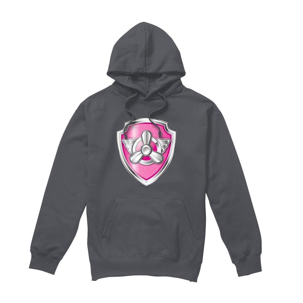 Charcoal - Paw Patrol - Paw Patrol Skye Badge Hoddie Charcoal - 4