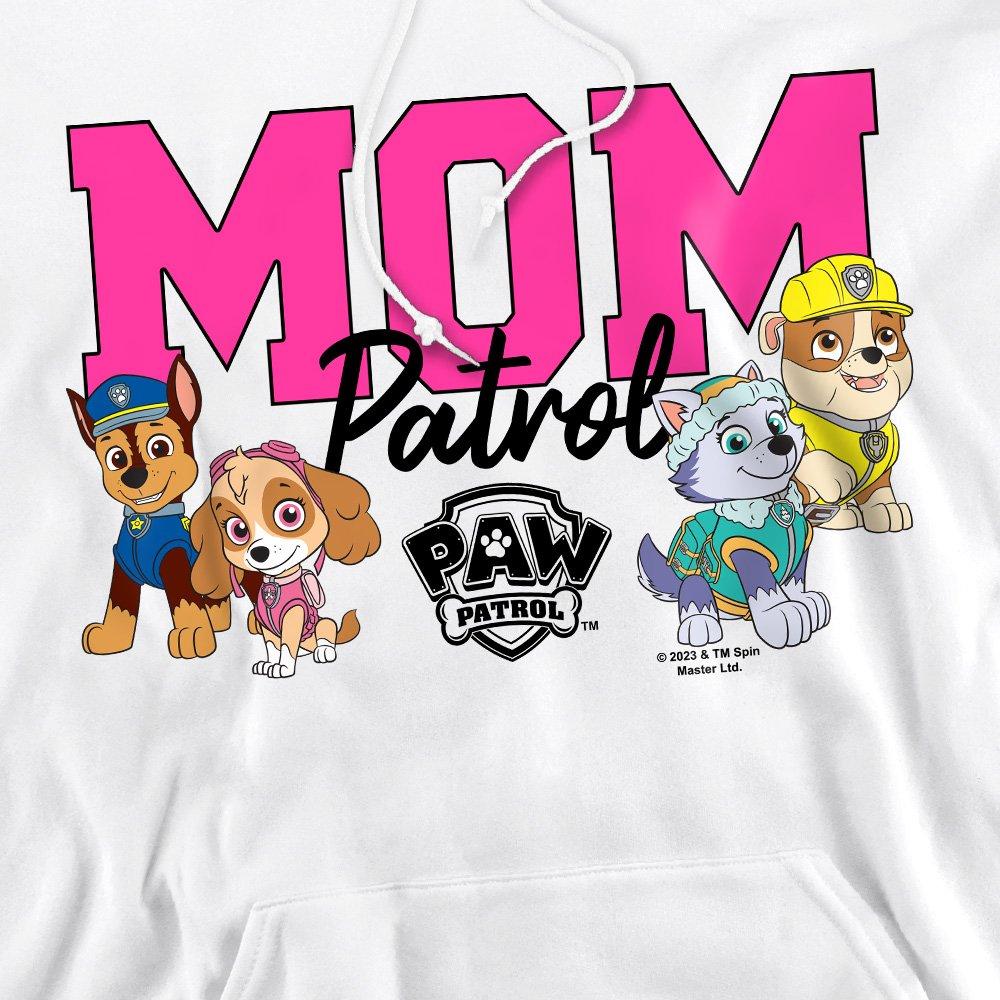 White - Paw Patrol - Paw Patrol MotherS Day Mom Patrol Unisex Hoodie - 2