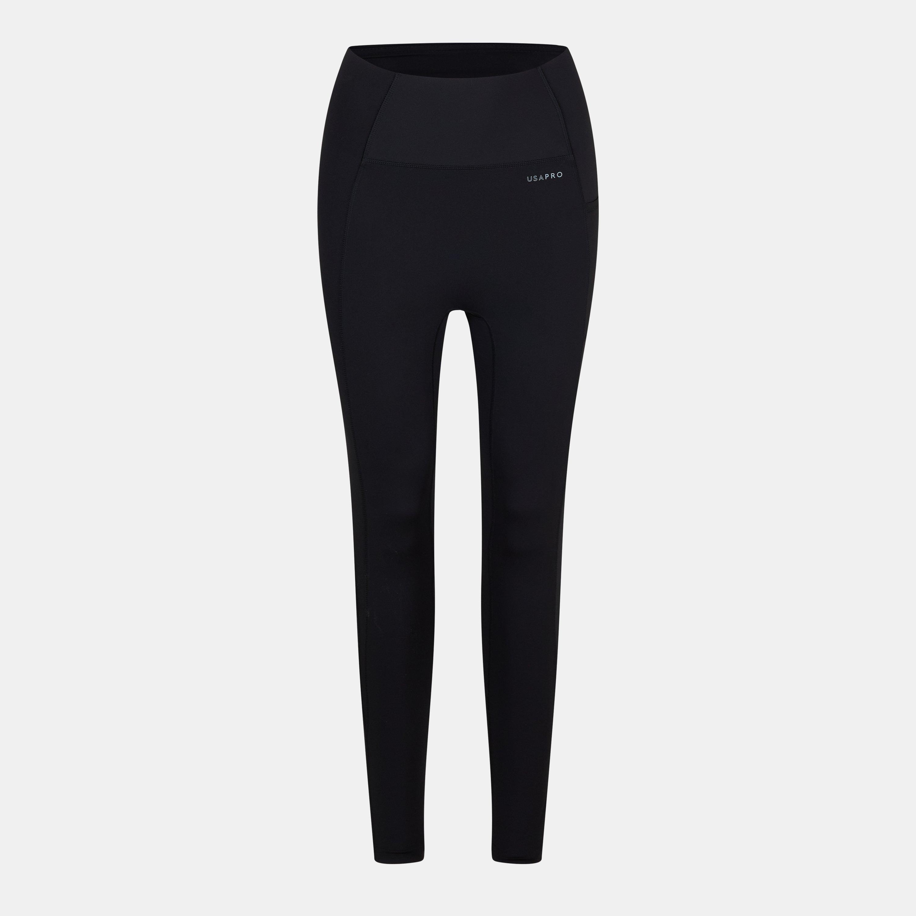 Black - USA Pro - USAPro Core High Rise Leggings Womens - 1