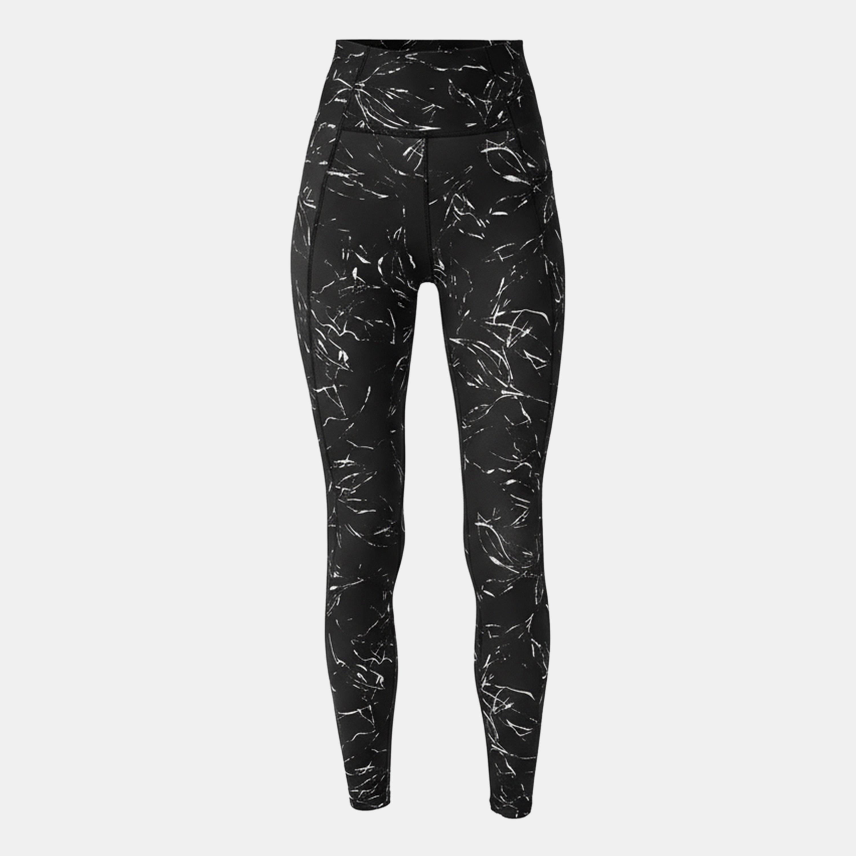Usa Pro Women's Usapro Core High Rise Leggings - Painted Leaf - 8 (36)