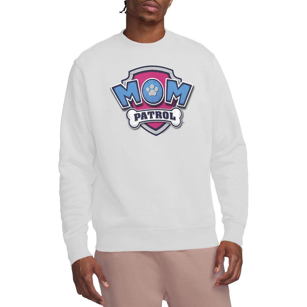 White - Paw Patrol - Paw Patrol MotherS Day Mom Patrol Badge Unisex Cr - 1