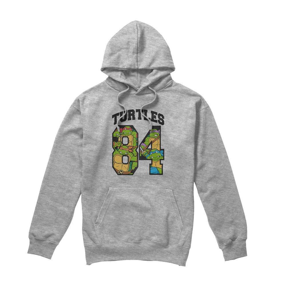 Light Grey - Teenage Mutant Ninja Turtles - Tmnt Turtles 84 Hoddie Athletic Heather - 4