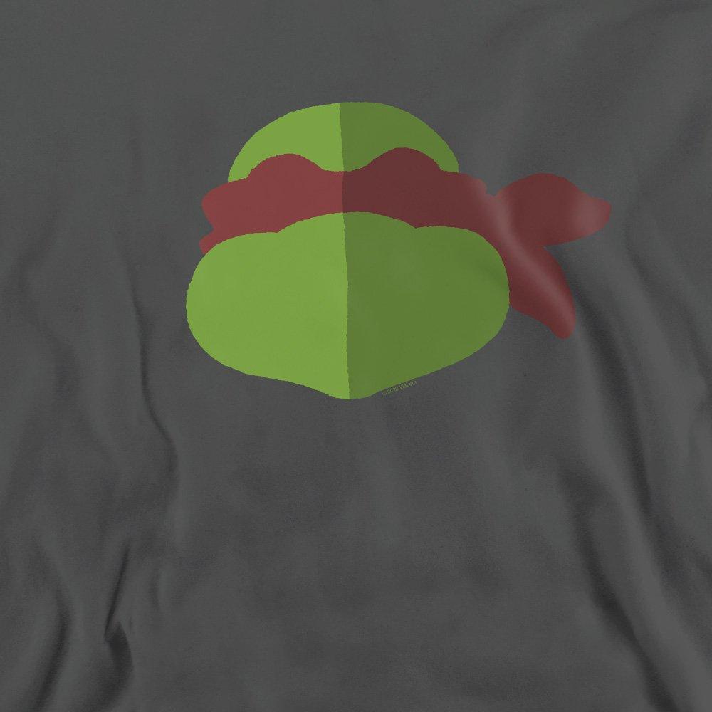Charcoal - Teenage Mutant Ninja Turtles - Tmnt Raph Face Crew Sweatshirt Charcoal - 2