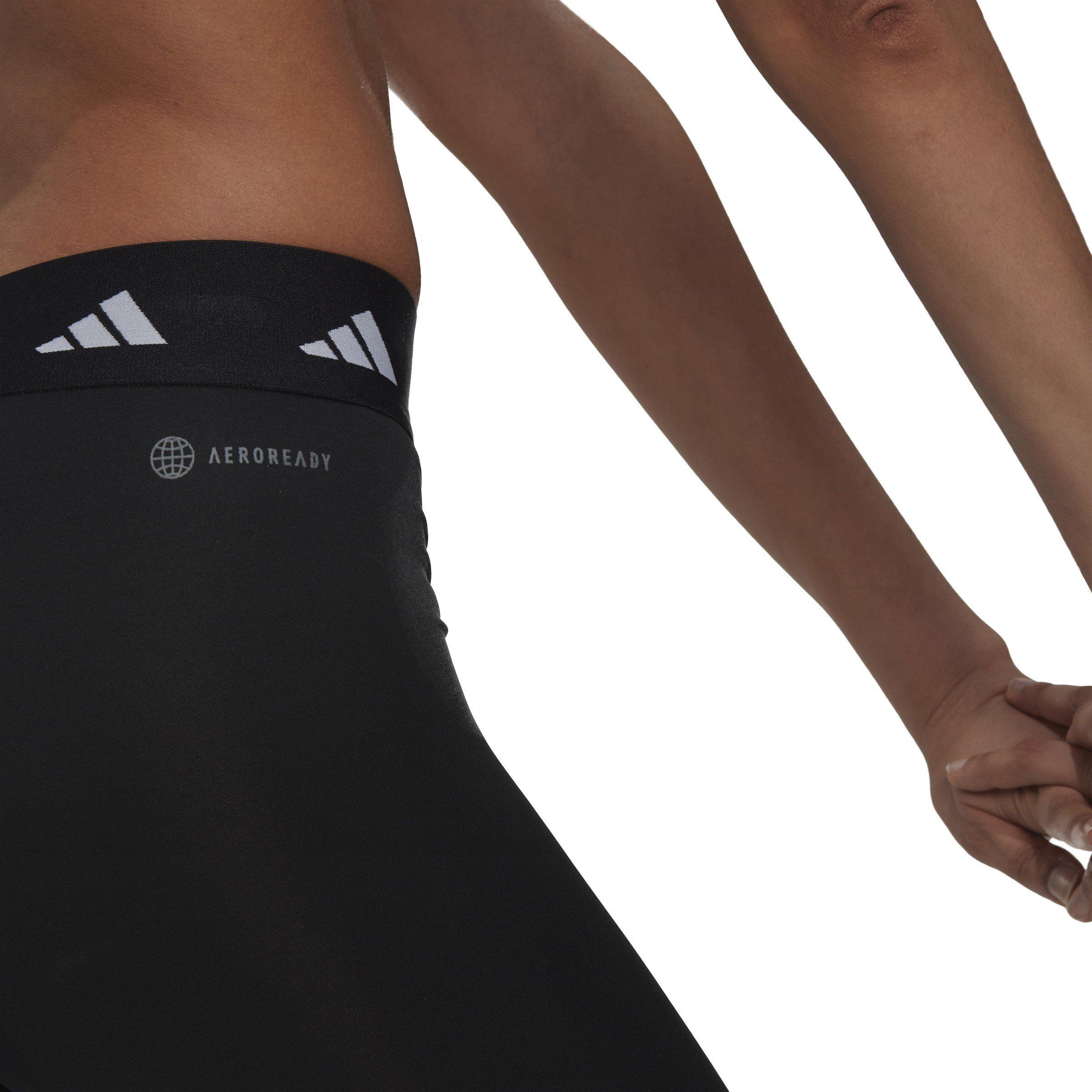 Black/White - adidas - TechFit 3S 7/8 Tights Womens - 7