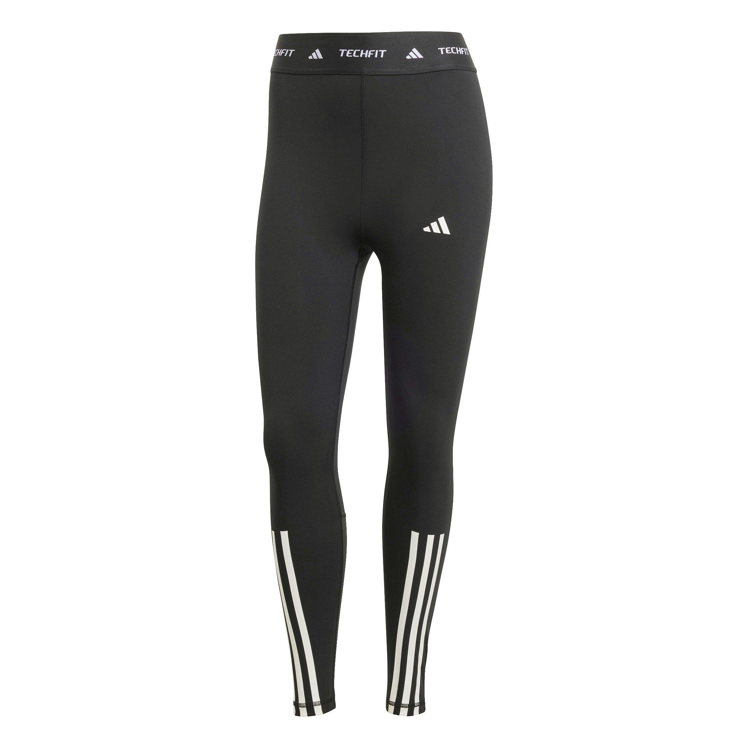 Schwarz - adidas - TechFit 3S 7/8 Tights Womens - 1