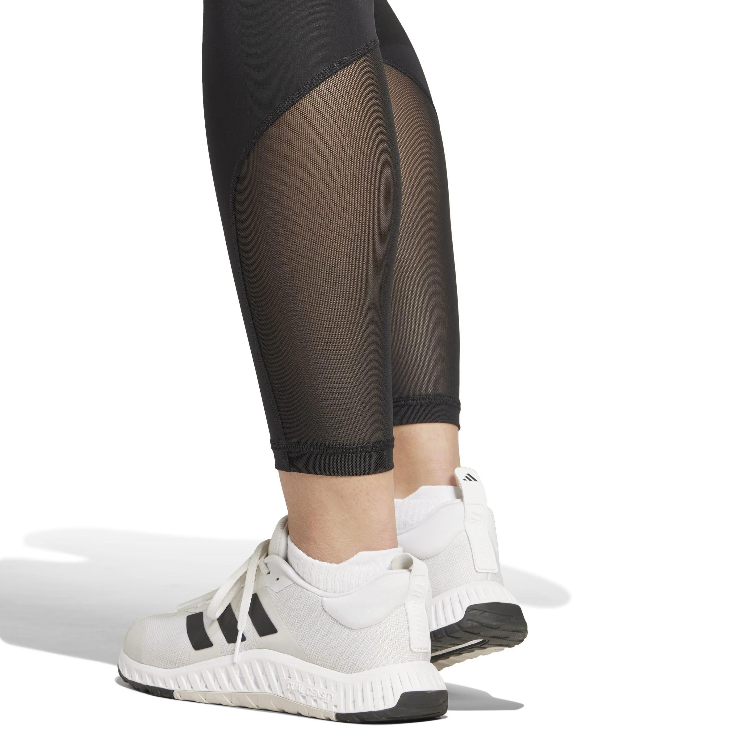 Crna - adidas - TechFit 3S 7/8 Tights Womens - 6