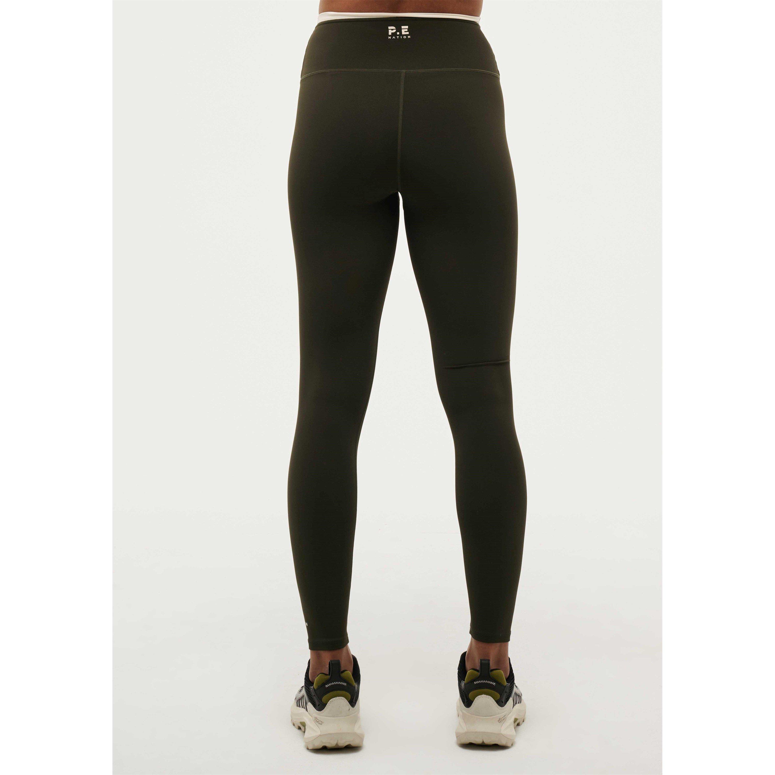 Forest/White - PE Nation - Vita Full Length Leggings - 2