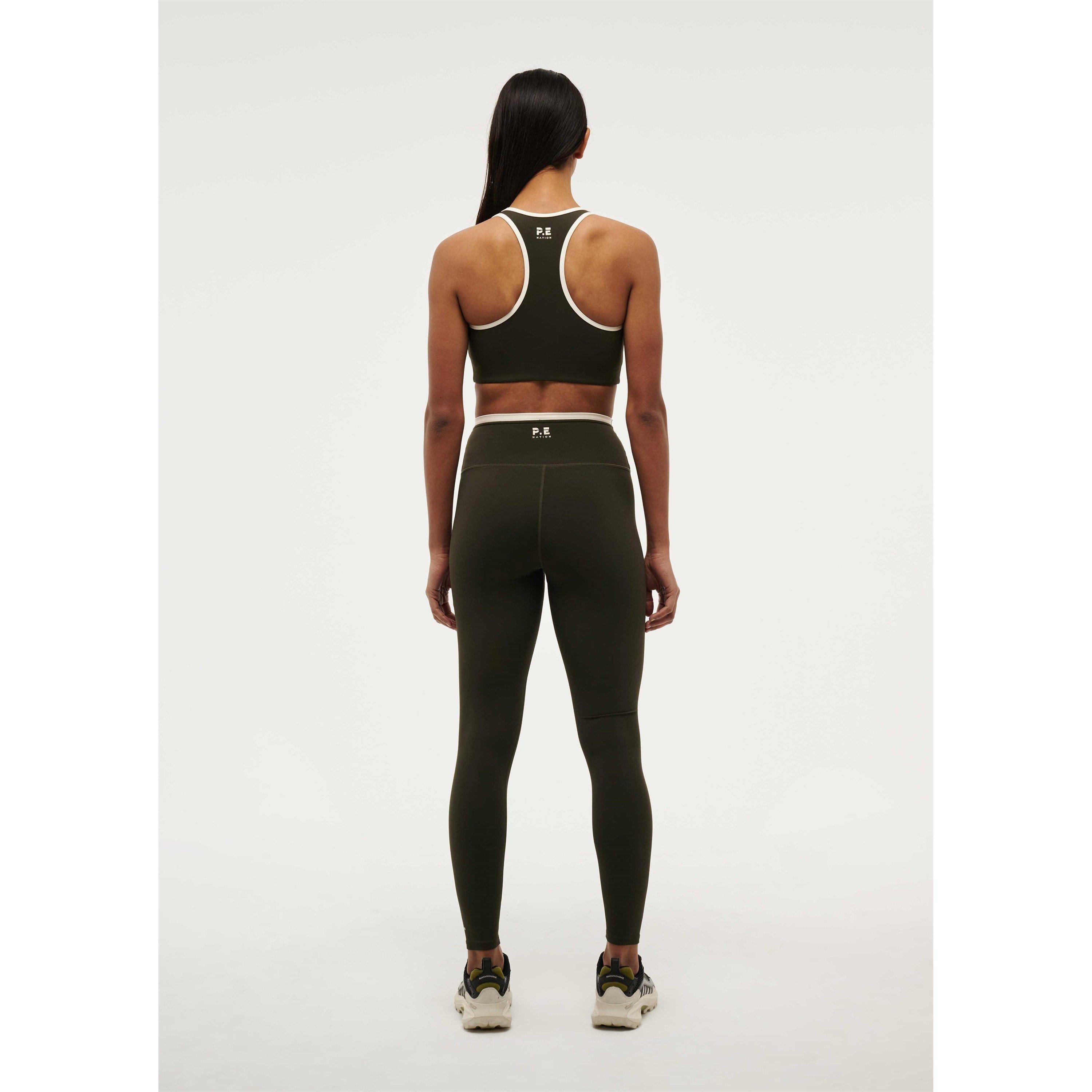 Forest/White - PE Nation - Vita Full Length Leggings - 8