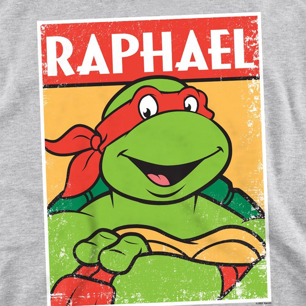 Light Grey - Teenage Mutant Ninja Turtles - Tmnt Tmnt Raph Crew Sweatshirt Athletic Heather - 2