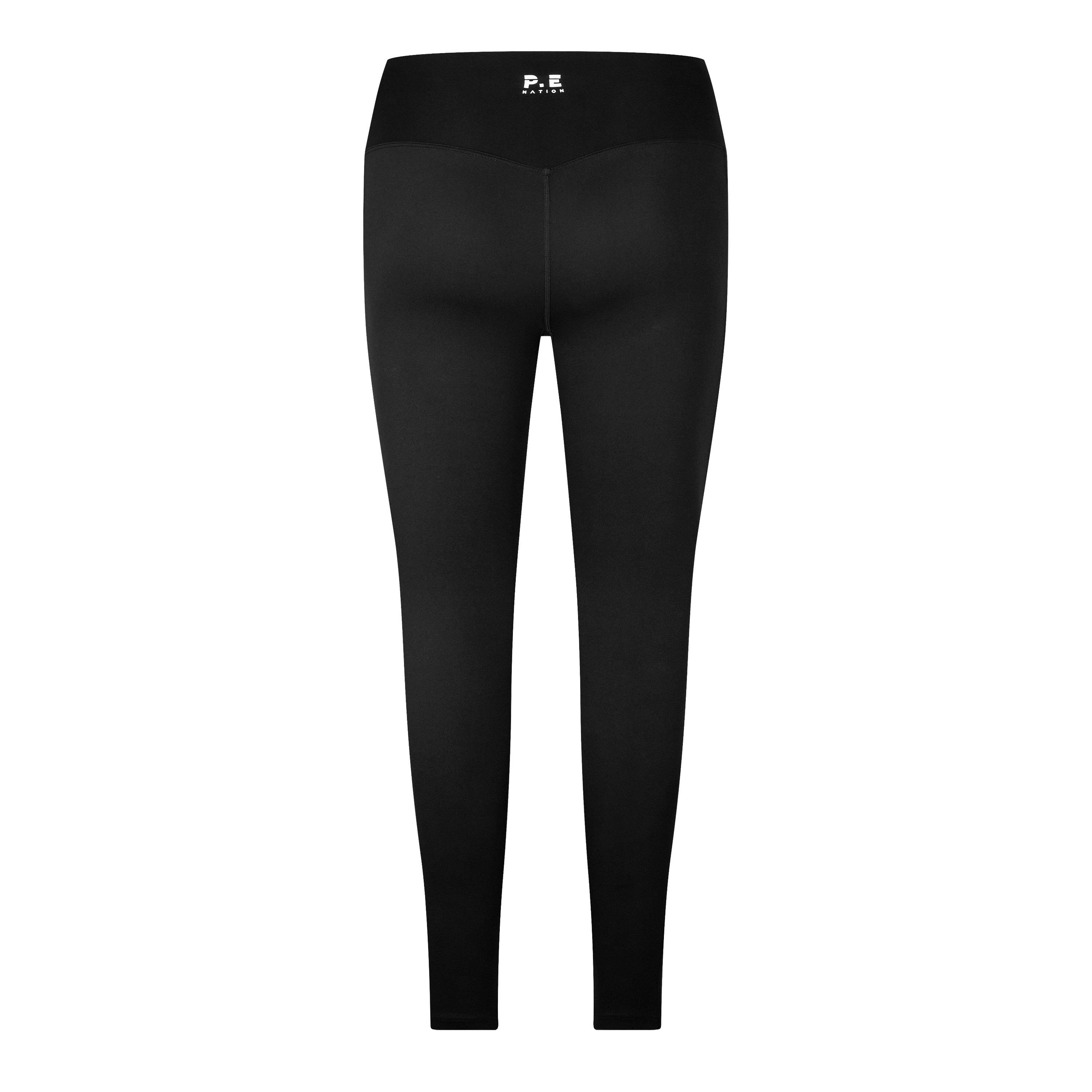 Black /White - PE Nation - Freeplay Leggings - 6