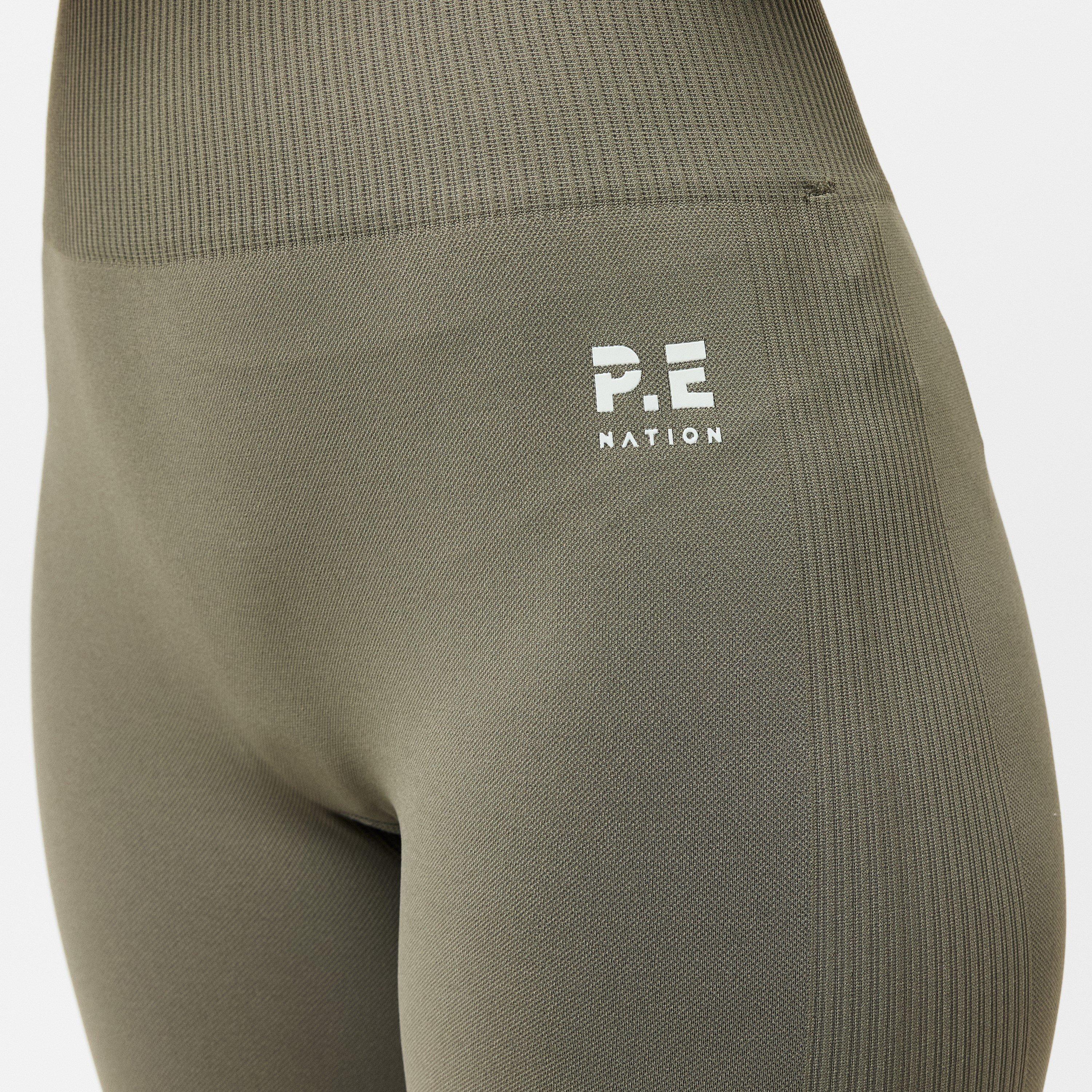 Khaki Brown - PE Nation - Restore Leggings - 5