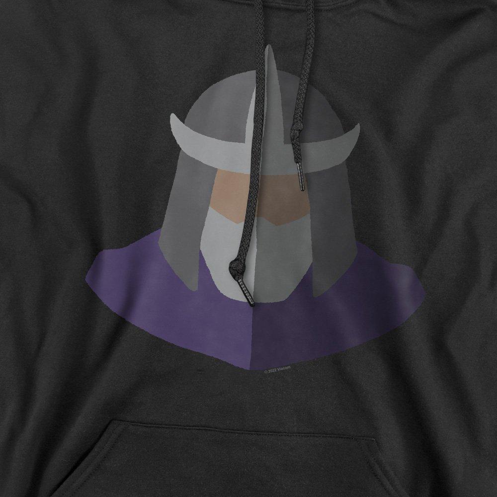 Black - Teenage Mutant Ninja Turtles - Tmnt Shredder Face Unisex Hoodie Black - 2