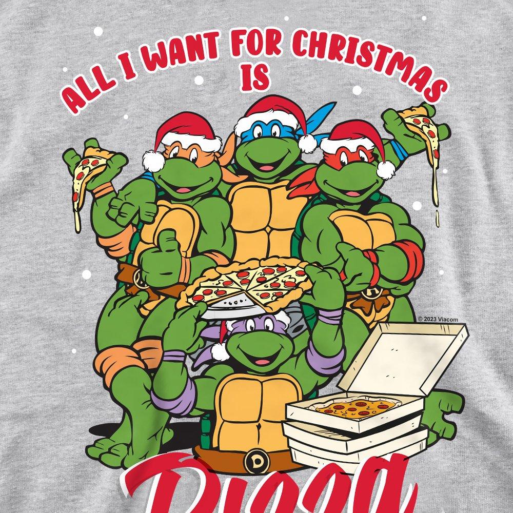 Light Grey - Teenage Mutant Ninja Turtles - Teenage Mutant Ninja Turtles Christmas Pizza Sweat - 2