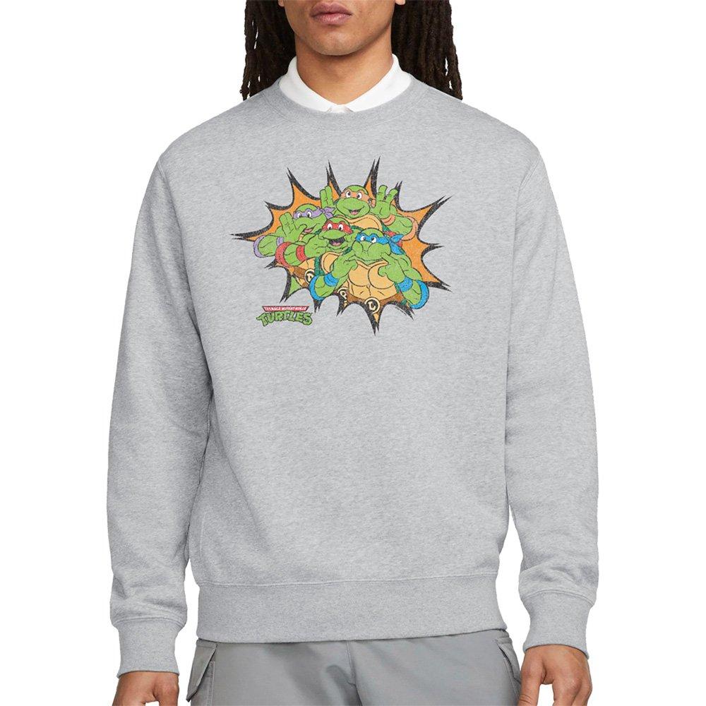 Teenage Mutant Ninja Turtles Tmnt Funny Face Turtles Crew Sweatshirt Athletic