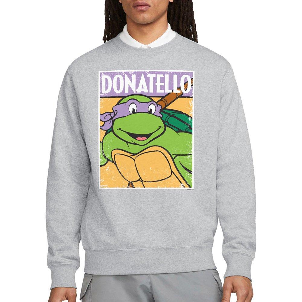 Teenage Mutant Ninja Turtles Tmnt Tmnt Donnie Crew Sweatshirt Athletic Heather