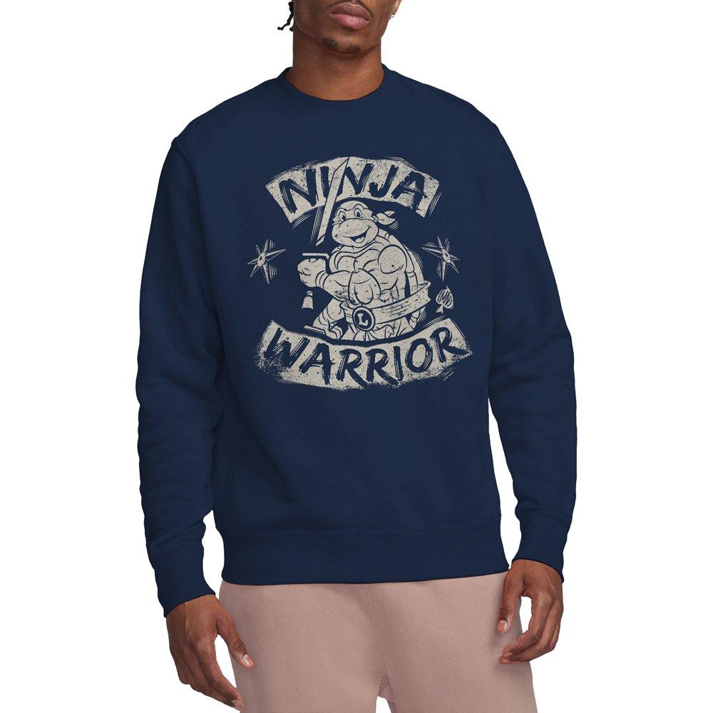 Navy - Teenage Mutant Ninja Turtles - Tmnt Ninja Warrior-Crew Sweatshirt Navy - 1