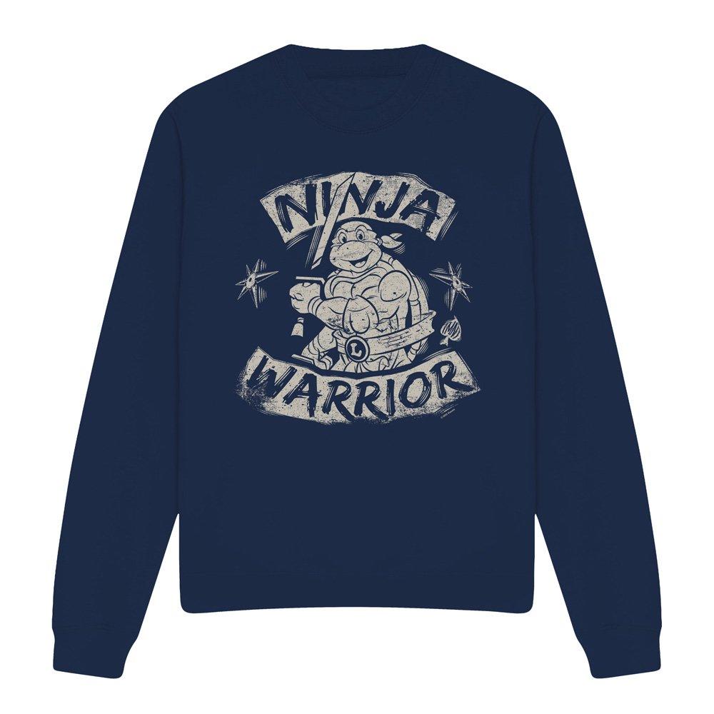Navy - Teenage Mutant Ninja Turtles - Tmnt Ninja Warrior-Crew Sweatshirt Navy - 4