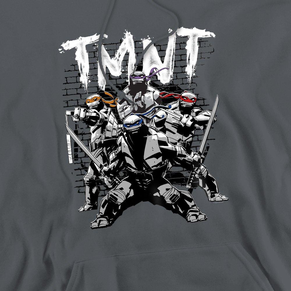 Charcoal - Teenage Mutant Ninja Turtles - Tmnt Tmnt Team Hoodie Charcoal - 2