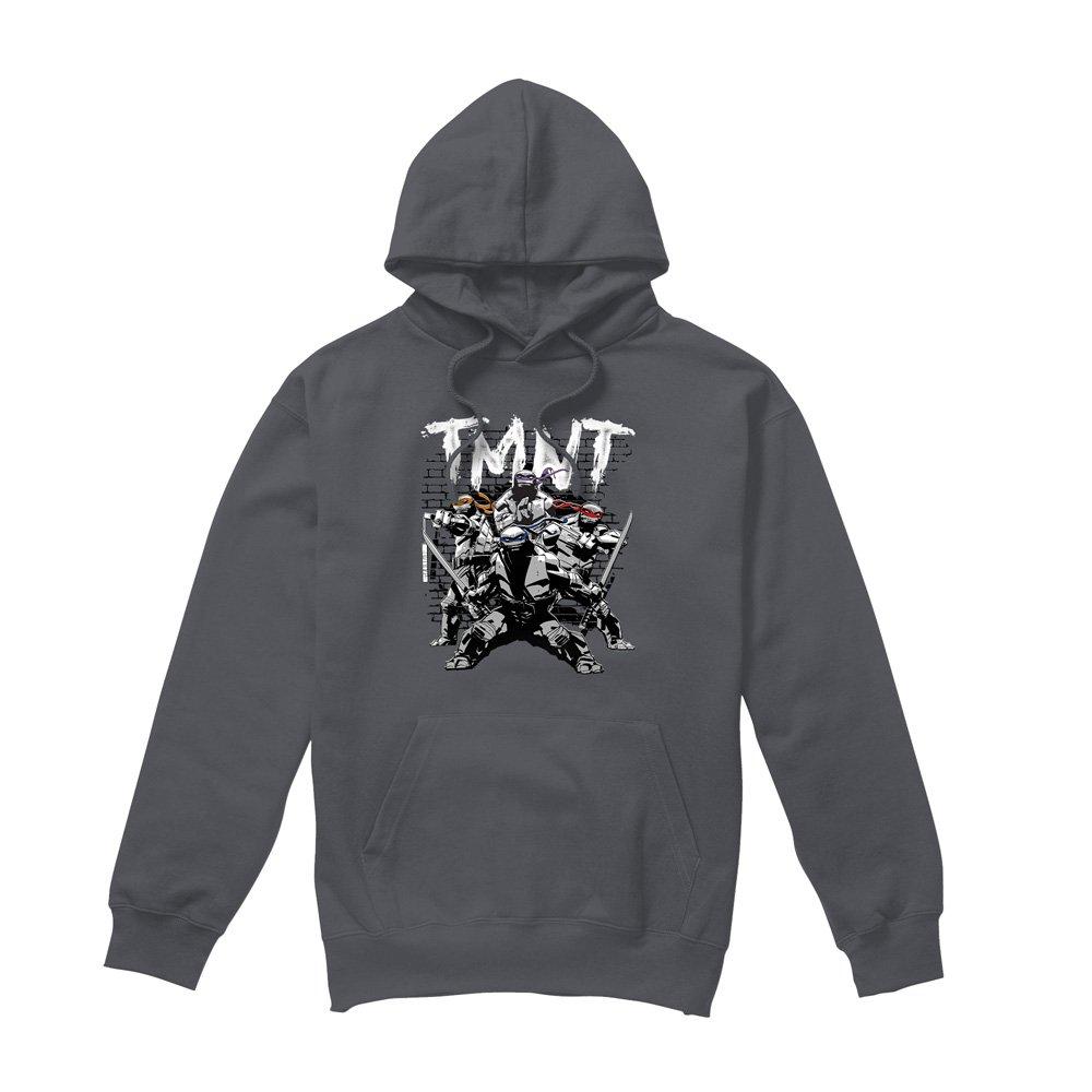 Charcoal - Teenage Mutant Ninja Turtles - Tmnt Tmnt Team Hoodie Charcoal - 4