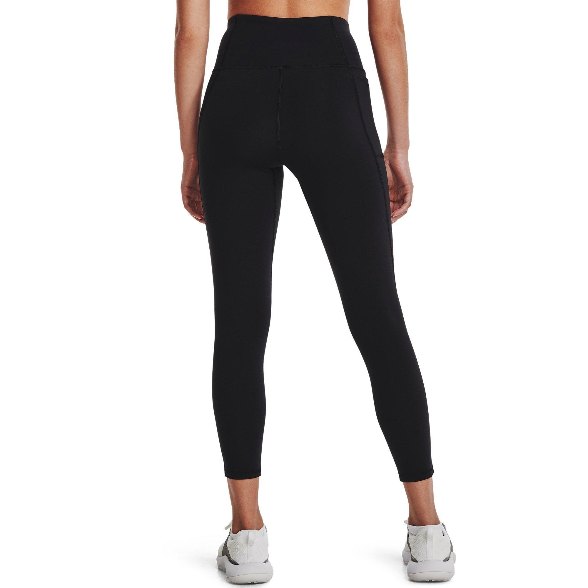 Blk/Mtllic Slvr - Under Armour - MFO Movement Leg Performance Gym Leggings - 3