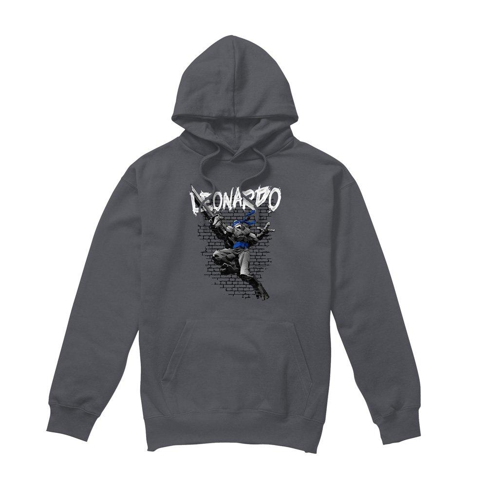 Charcoal - Teenage Mutant Ninja Turtles - Tmnt Tmnt Leonardo Hoodie Charcoal - 4