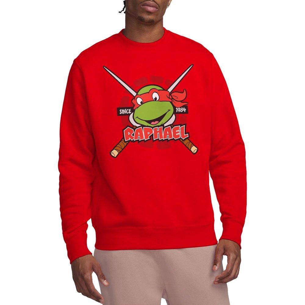 Red - Teenage Mutant Ninja Turtles - Tmnt Raphael Since 1984 Crew Sweatshirt Red - 1
