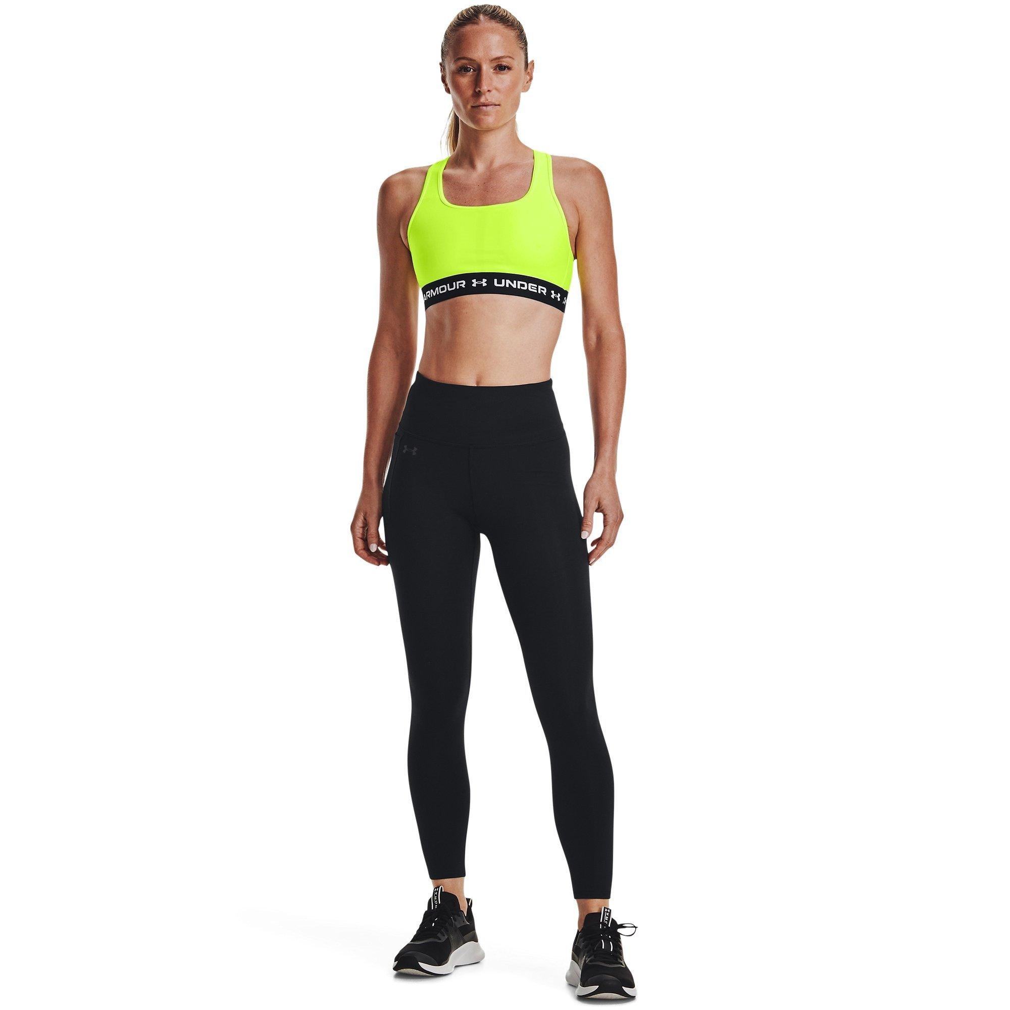 Black/Jet Gray - Under Armour - Motion Womens Performance Ankle Leggings - 4