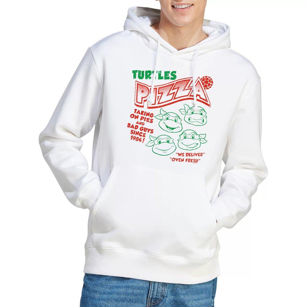 White - Teenage Mutant Ninja Turtles - Tmnt Turtles Pizza Hoodie White - 1