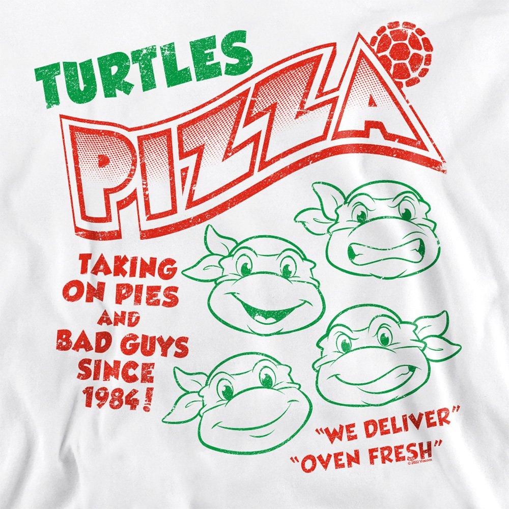 White - Teenage Mutant Ninja Turtles - Tmnt Turtles Pizza Crew Sweatshirt White - 2