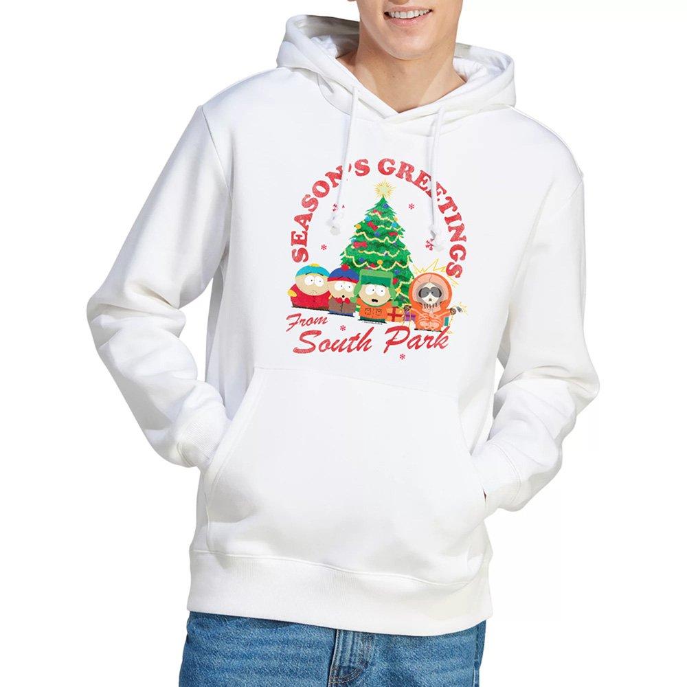 White - South Park - South Park Group Christmas Unisex Hoodie White - 1