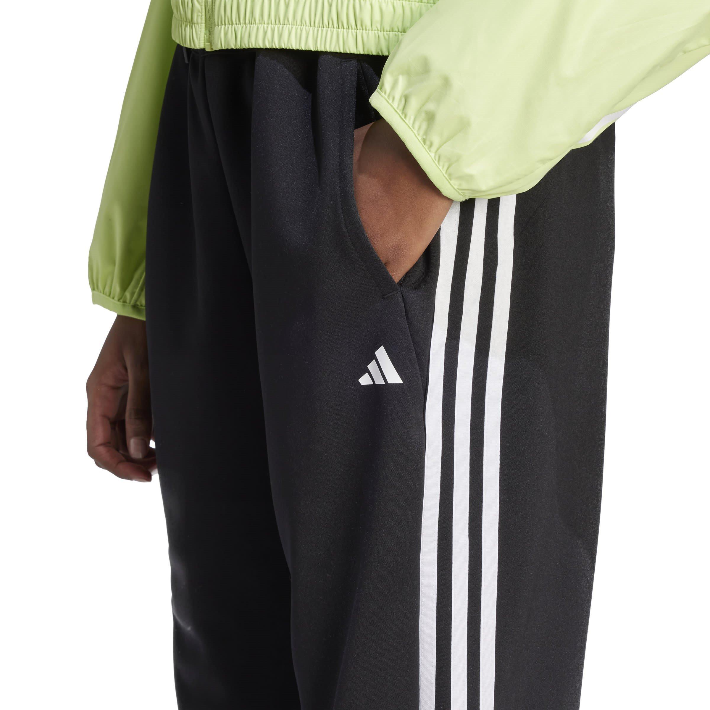 Schwarz/Weiß - adidas - AEROREADY Train Essentials 3-Stripes Joggers Womens - 5