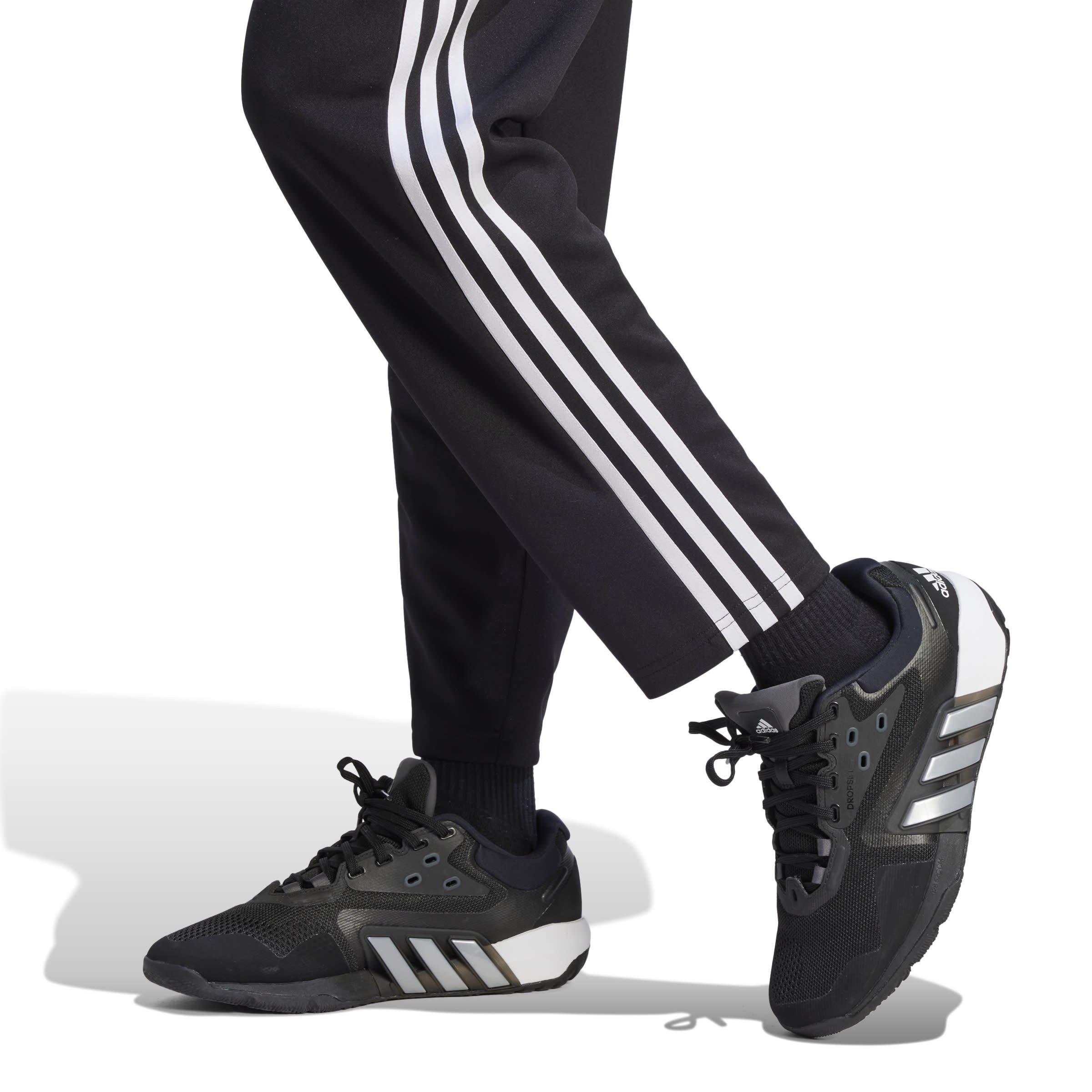 Schwarz/Weiß - adidas - AEROREADY Train Essentials 3-Stripes Joggers Womens - 6