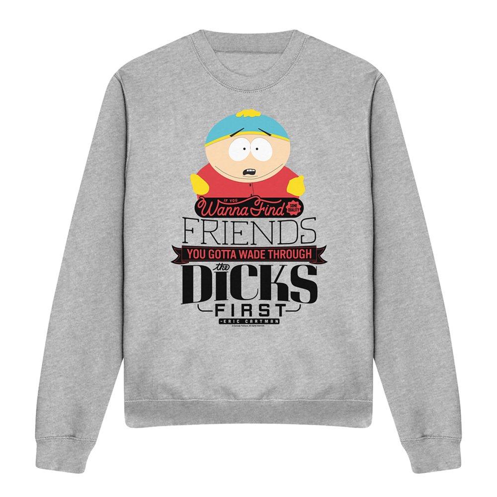 Light Grey - South Park - South Park Wade Through Dicks Crew Sweatshirt Ath - 4