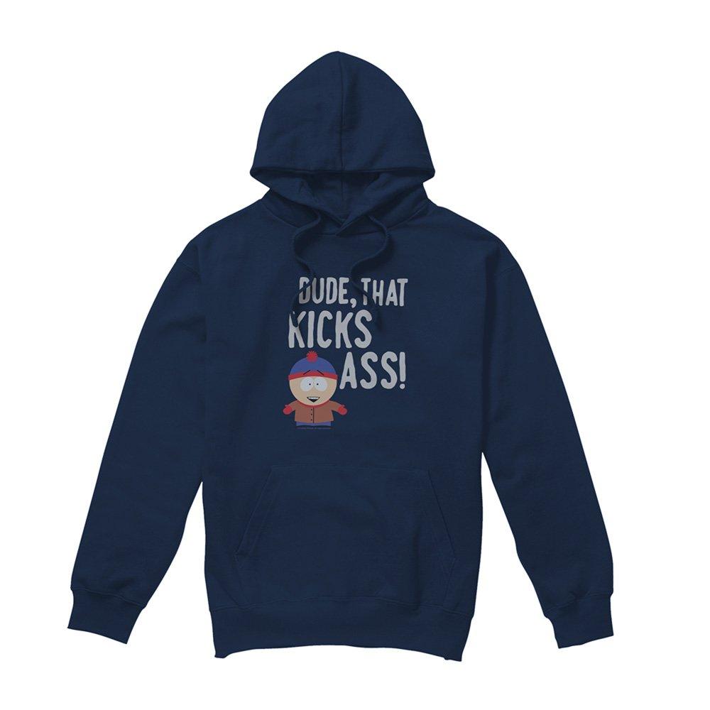 Navy - South Park - South Park The Stan Kicks Ass Unisex Hoodie Navy - 4