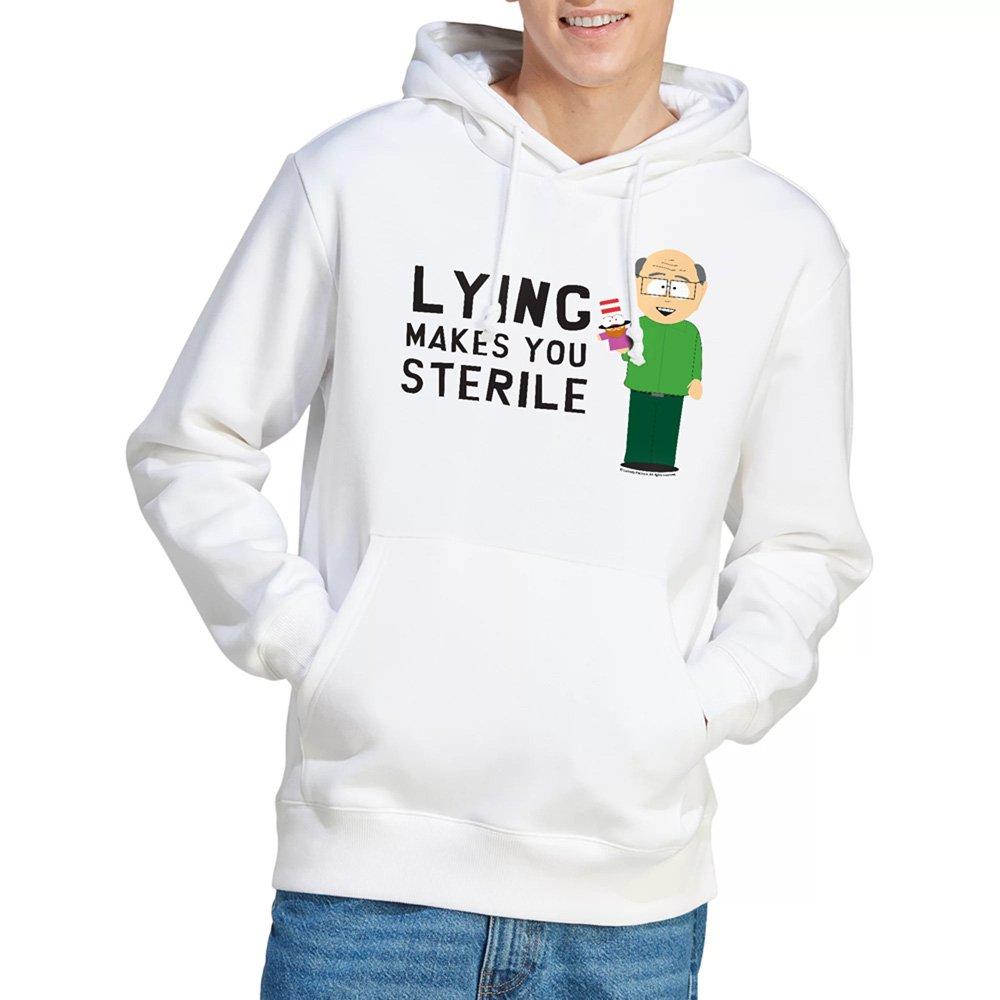 White - South Park - South Park Lying Makes You Sterile Hoddie White - 1