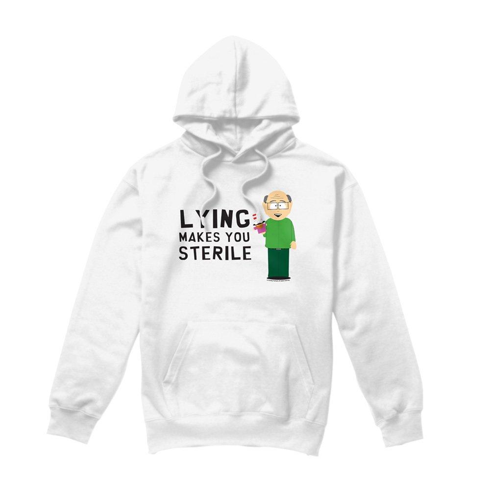 White - South Park - South Park Lying Makes You Sterile Hoddie White - 4