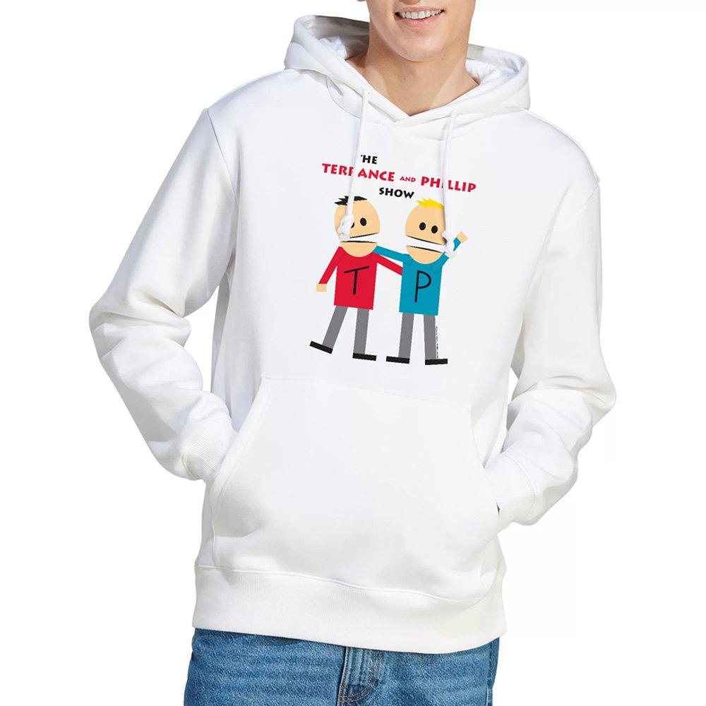 White - South Park - South Park Terrance And Phillip Hoodie White - 1