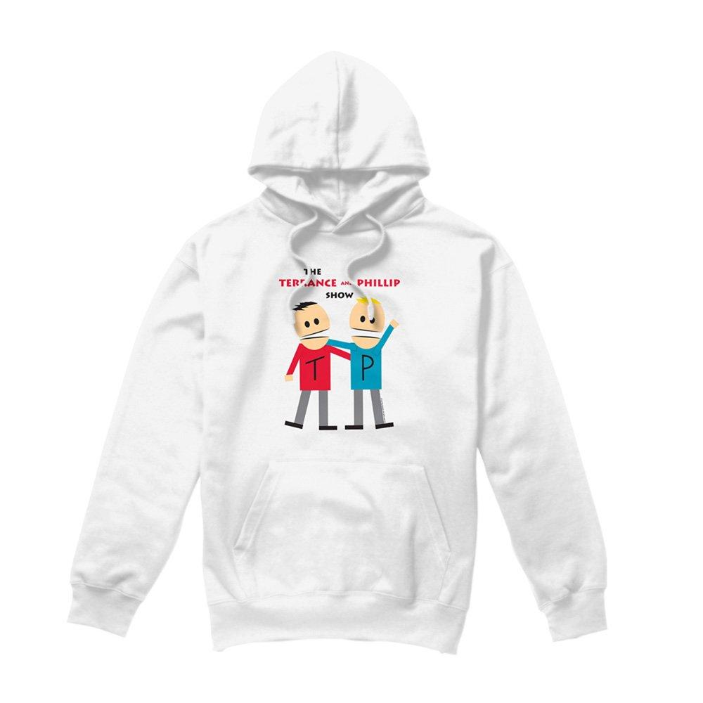 White - South Park - South Park Terrance And Phillip Hoodie White - 4